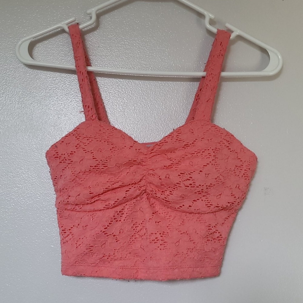 Pink Crop Top